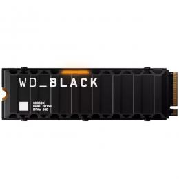WesternDigital WDS400T2XHE WD_BLACK SN850X NVMe SSD 4TB ヒートシンク搭載