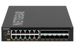 NETGEAR XSM4324-100AJS 10G/5G/2.5G/1Gポート×12、10G SFP+スロット×12 フルマネージスイッチ M4350-12X12F