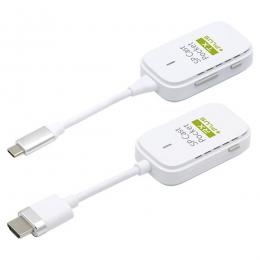 プリンストン SC-POCKETPLUS-C1R1 AirPlay・Miracast受信機能対応ワイヤレスプレゼンテーション SP Cast Pocket Plus ワイヤレスUSB-C to HDMI（親機・子機セット）