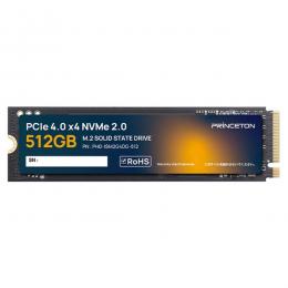 プリンストン PHD-ISM2G4DG-512 M.2 PCIe 4.0 x4 NVMe 2.0 対応 内蔵型SSD (512GB)
