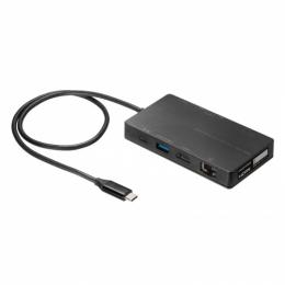 サンワサプライ USB-DKM3BKN USB Type-C ドッキングステーション