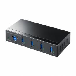 サンワサプライ USB-3HFA04T 産業用USB 5Gbpsハブ（4ポート・-40℃対応）