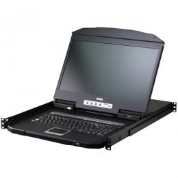 ATEN CL3716NWJJL 18.5インチLCD搭載 16ポート USB HDMI KVMドロワー（FHD対応）/ロングレール