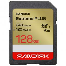 SanDisk SDSDXWI-128G-JNJIN SANDISK Extreme PLUS SDカード 128GB