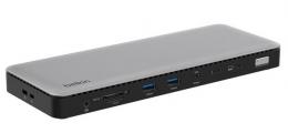【法人様宛限定】Belkin INC030qcSGY Connect Thunderbolt 4 Dock 14-in-1 ドッキングステーション