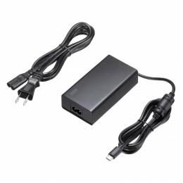 サンワサプライ ACA-PD115BK USB PD対応AC充電器（PD100W・電源コード型）