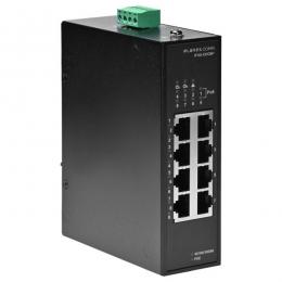 PLANEX IFXG-0008P 8ポート 1000BASE-T 産業用アンマネージドPoEスイッチ