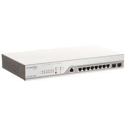 D-Link(ディーリンク) DBS-2000-10MP/A2-D8 DBS-2000-10MP/A2 8年間ライセンスパック(無償ライセンス1年含)、NucliasギガビットL2スマートスイッチ、PoE+(最大130W給電)、10/100/1000BASE-T×8、SFPスロット×2