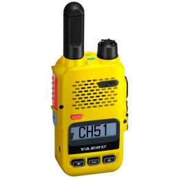 八重洲無線 SRD595-BT PKG(YELLOW) デジタル簡易無線・登録局 無線機・トランシーバー 電波出力2W コンパクトサイズ 新機能「YAESUコネクト」搭載で混信の通話障害ゼロ！ フロントキー付モデル BT搭載