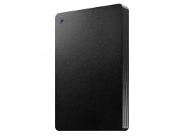 I-O DATA HDPH-UTV1KB USB 5Gbps（USB3.2 Gen1）＆USB-A接続ポータブルHDD「カクうす Lite」 ブラック 1TB