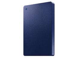 I-O DATA HDPH-UTV2NVB USB 5Gbps（USB3.2 Gen1）＆USB-A接続ポータブルHDD「カクうす Lite」 ネイビー 2TB