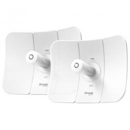 TP-LINK Beam Bridge 5 UR KIT Omada 5GHz 867Mbps 屋内外対応 超長距離Wi-Fiブリッジキット (最大8km/IP65)