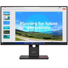 レノボ 64D0GAR1JP ThinkVision T27D-40 （27.0型/1920×1080/DisplayPort、HDMI、USB Type-C/黒/スピーカー：なし）