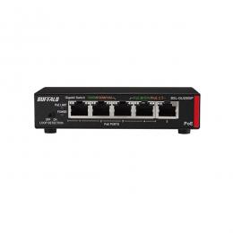 BUFFALO BSL-GU2005P 法人向け レイヤー2 Giga PoE アンマネージスイッチ 5ポート