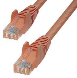 StarTech.com CAT6UTP25MOR Cat6 LANケーブル/25m/オレンジ/UTP/100W PoE/純銅導体/スナッグレス/カテゴリ6 イーサネット