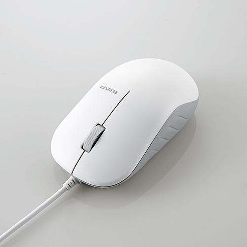 ELECOM M-K7URWH/RS 法人向け高耐久マウス/USB光学式有線マウス/3