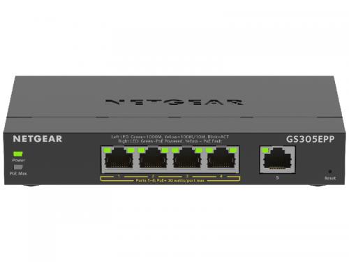 NETGEAR GS305EPP-100JPS SOHO/家庭向けPoE+対応 (120W) ギガビット5