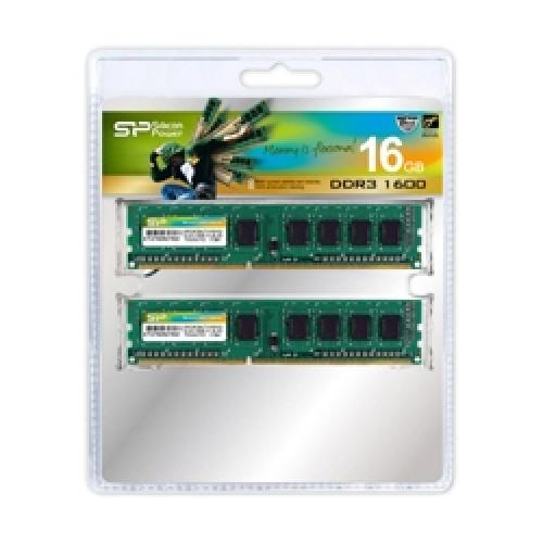 最終値引 メモリ SP シリコンパワー DDR3 1600 8GBx2 16GB