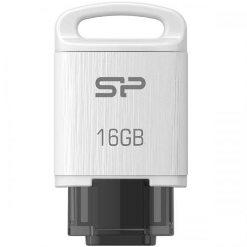 Silicon Power(シリコンパワー) SP016GBUC3C10V1W USB3.1フラッシュメモリ Type-C対応 Mobile C10  16GB ホワイトの販売