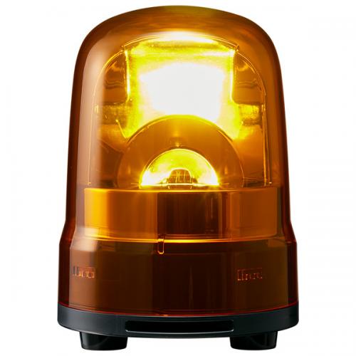 パトライト SKH-M1JB-Y 中型LED回転灯 黄 DC12～24V ブザー付きの販売