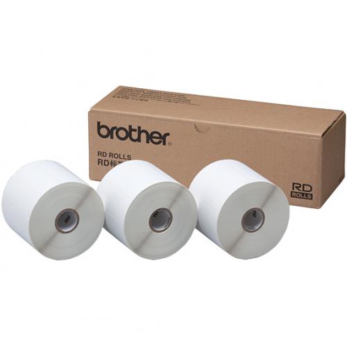 brother RD-S04J1 TD-4000/4100N用プレカット紙ラベル 3本パックの販売