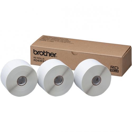 brother RD-S05J1 TD-4000/4100N用プレカット紙ラベル 3本パックの販売