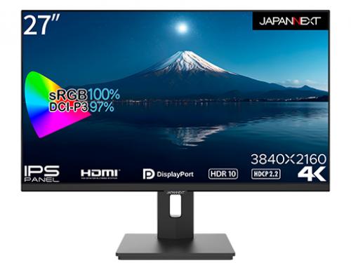 法人様宛限定】JAPANNEXT JN-IPS2708UHDR-HSP 液晶ディスプレイ 27型