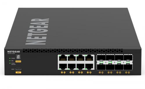 NETGEAR XSM4316-100AJS 10G/5G/2.5G/1Gポート×8、10G SFP+スロット×8