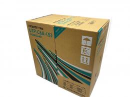 関西通信電線 LANケーブル UTP-C6A-(S) (24AWGx4P) パステルブルー   200 m