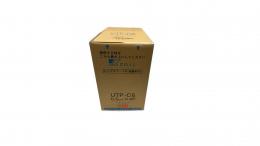 関西通信電線 LANケーブル UTP-C6 (0.5x4P) K-coil 赤   300 m