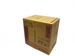 関西通信電線 LANケーブル UTP-C5E (0.5x4P) K-coil 黄   300 m